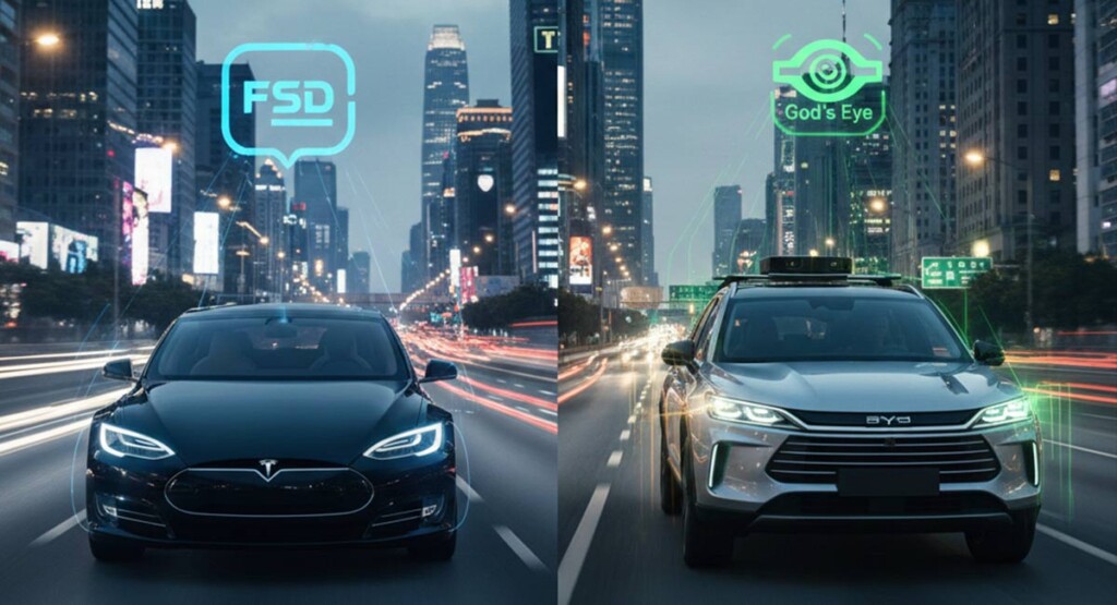 Tesla-FSD-vs-BYD-God’s-Eye